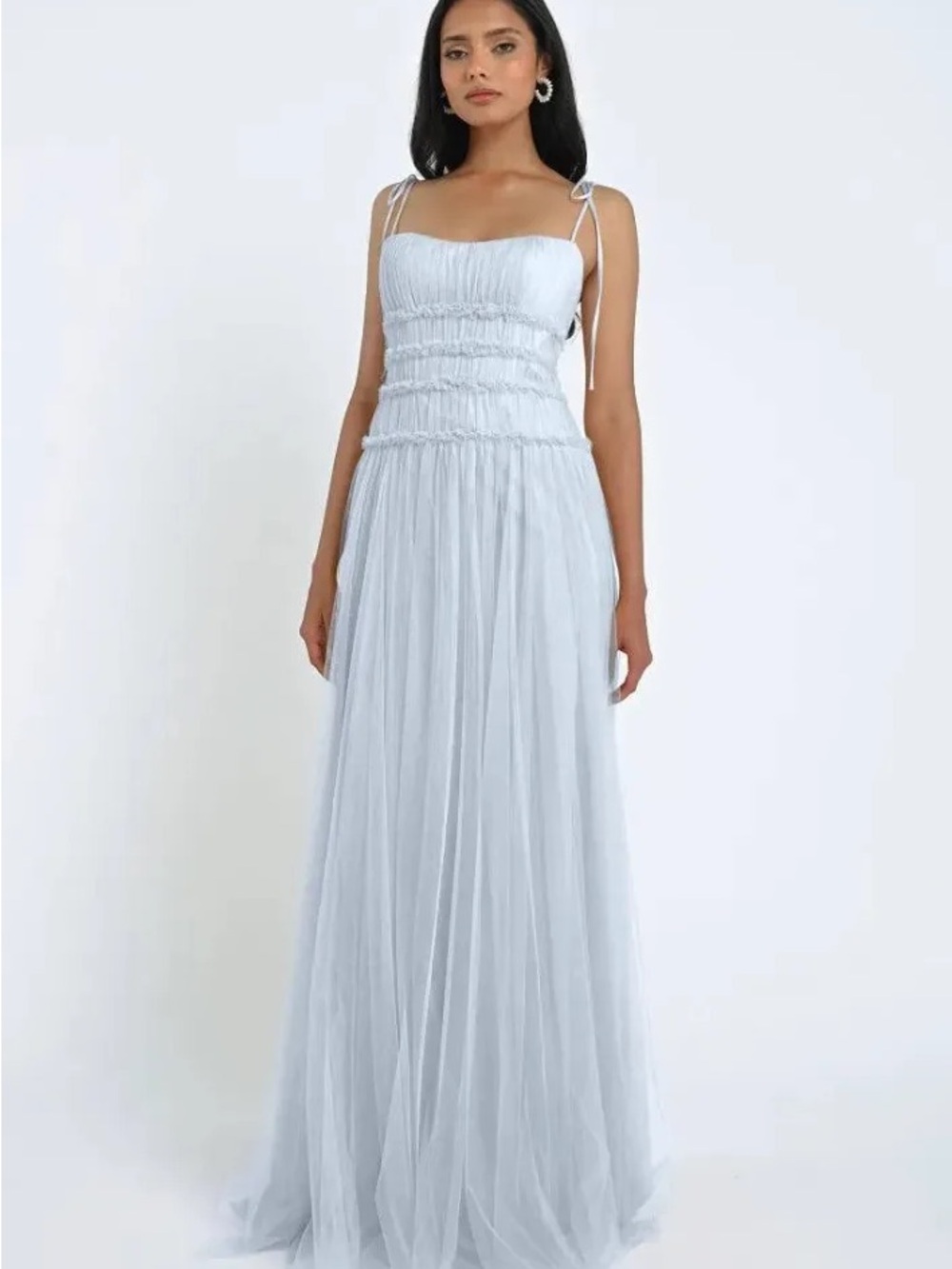 Jenny Yoo Berkley Light Blue Dress